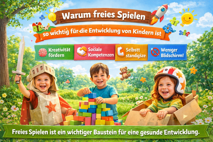 🌿 Warum freies Spielen so wichtig für die Entwicklung von Kindern ist