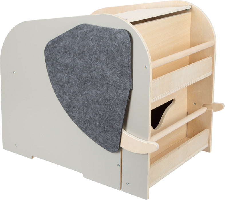 Spielzeugbox mit Sitz & Rollen „Elefant – Wildlife“