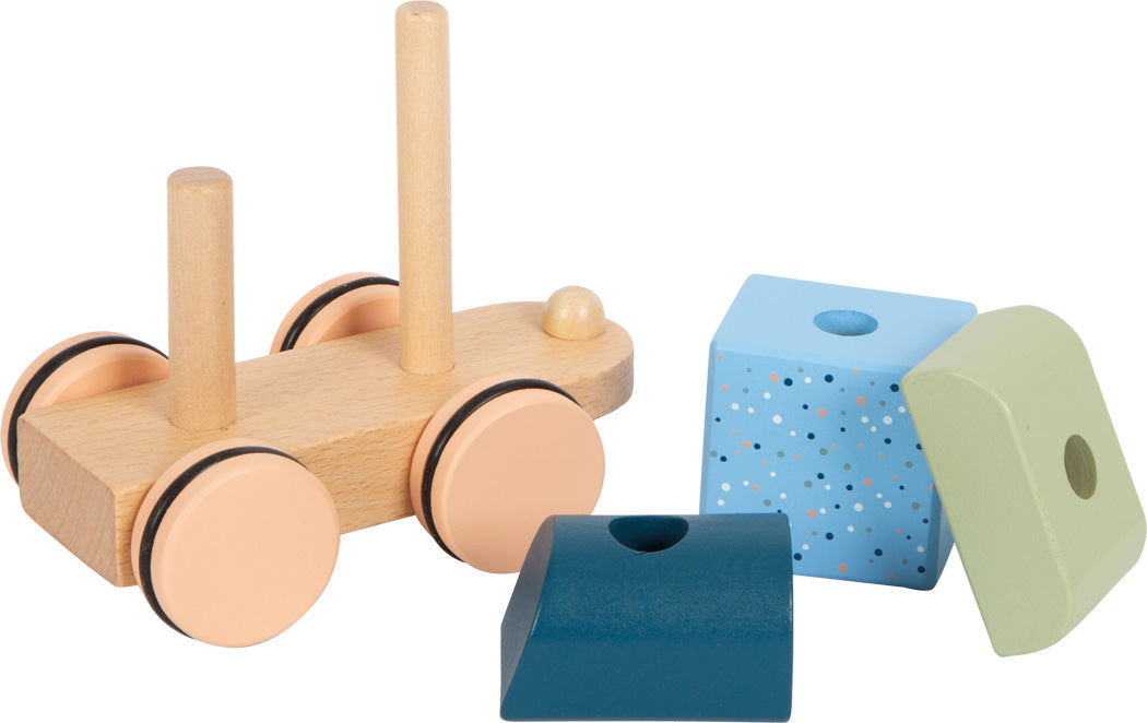 Holzzug „Arctic“ – Holzspielzeug mit arktischen Tiermotiven