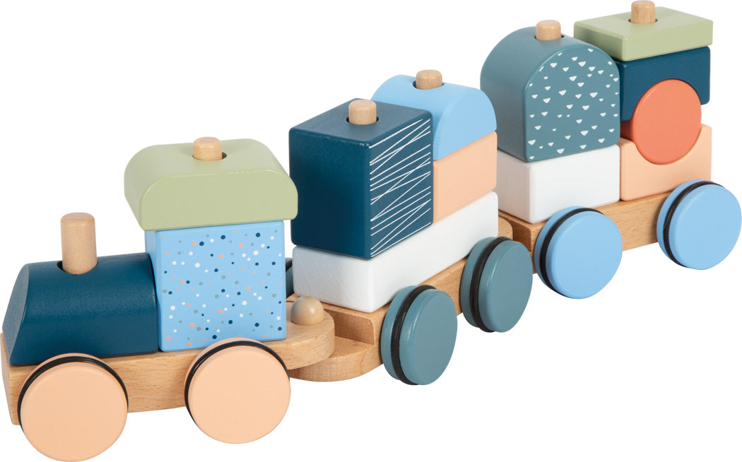 Holzzug „Arctic“ – Holzspielzeug mit arktischen Tiermotiven
