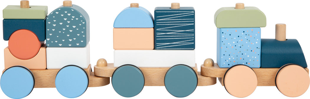Holzzug „Arctic“ – Holzspielzeug mit arktischen Tiermotiven