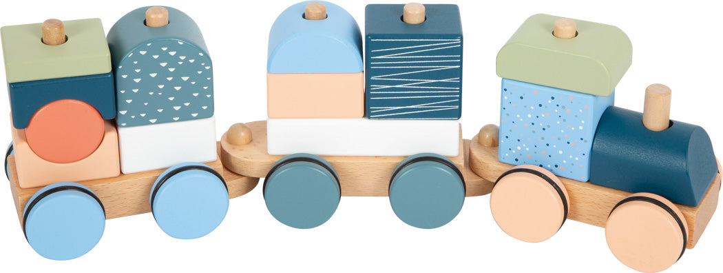 Holzzug „Arctic“ – Holzspielzeug mit arktischen Tiermotiven
