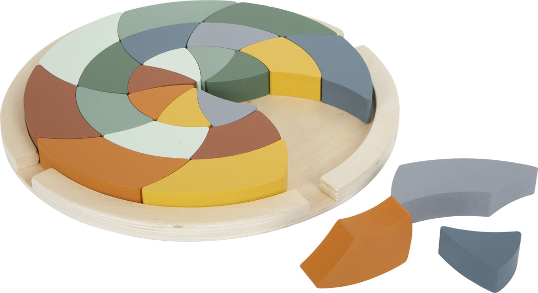 Farbenpuzzle „Safari“ – Lernpuzzle aus Holz