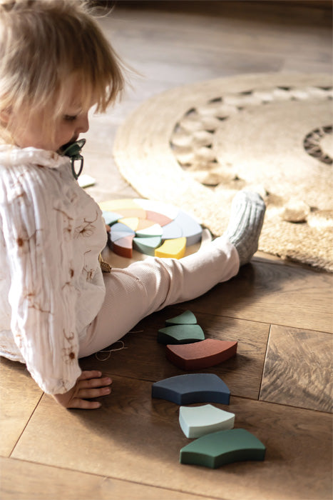 Farbenpuzzle „Safari“ – Lernpuzzle aus Holz