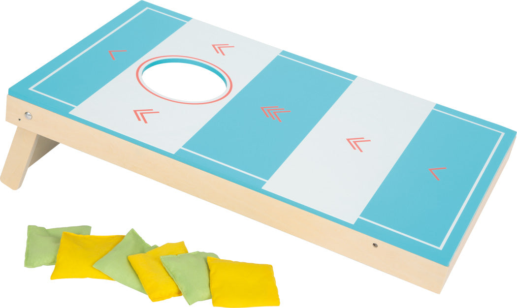 Cornhole & Sling Puck Spiel „Active“ – Geschicklichkeits-Spielset aus Holz