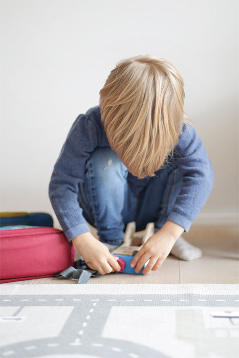 Werkzeugrucksack „Workshop“ – Holz-Werkzeugset im Kinderrucksack