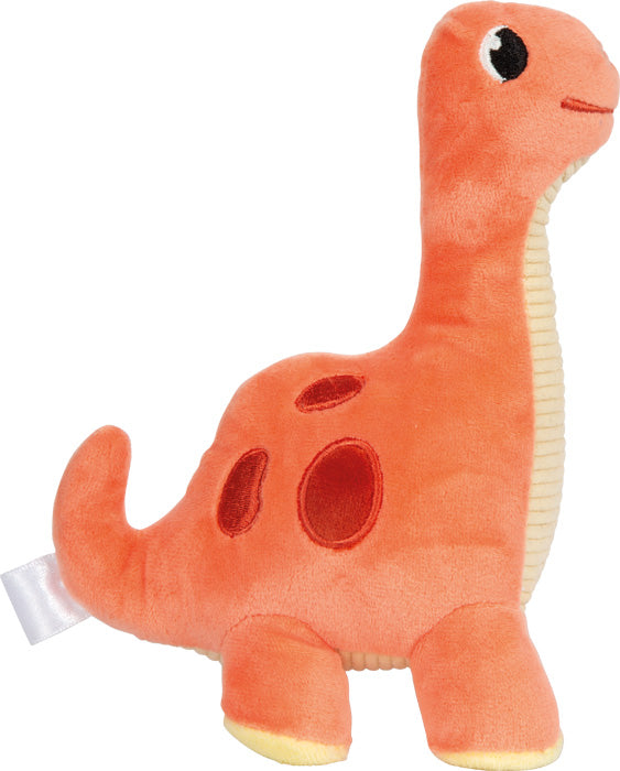 Kuscheltier „Dino“ – weicher Dinosaurier in Rot