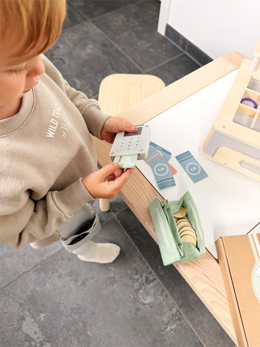 Pizzeria-Set aus Holz – Kreatives Rollenspiel für kleine Küchenchefs