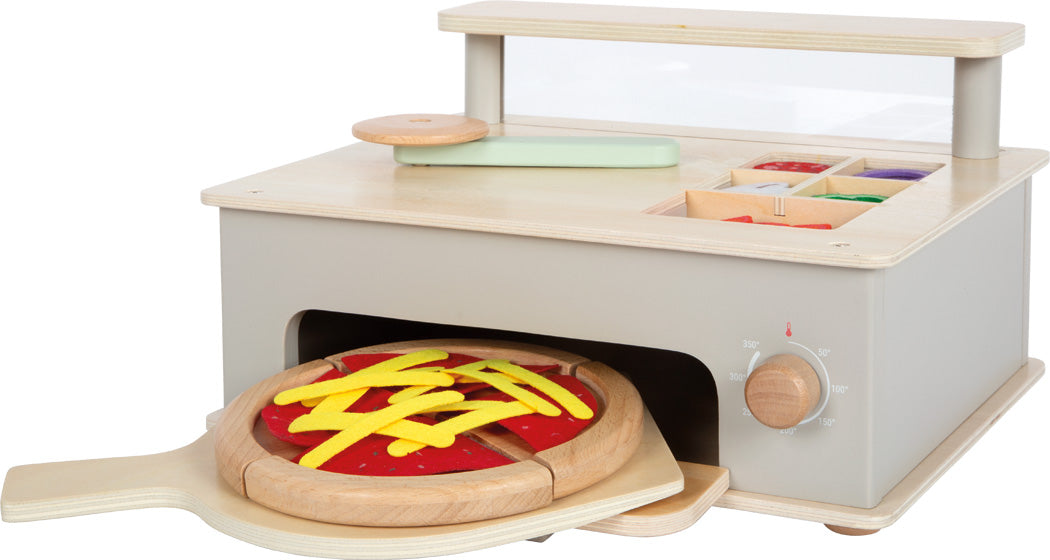 Pizzeria-Set aus Holz – Kreatives Rollenspiel für kleine Küchenchefs