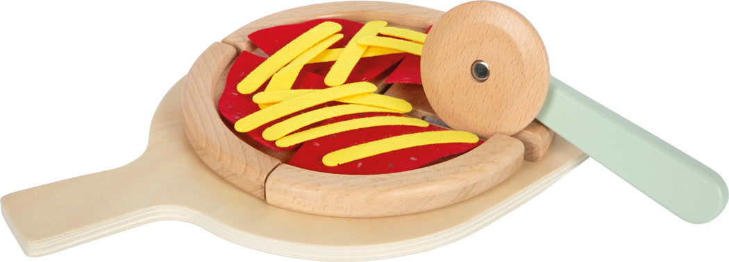 Pizzeria-Set aus Holz – Kreatives Rollenspiel für kleine Küchenchefs