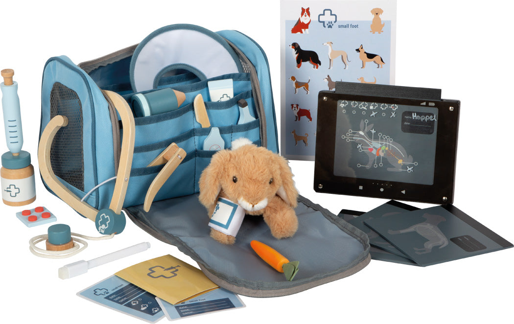 Tierarzt-Tasche mit Hase – fürsorgliches Rollenspiel für kleine Tierfreunde