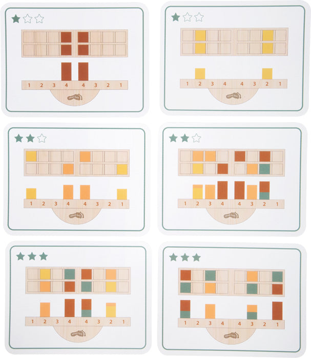 Montessori Balancierspiel aus Holz – Gleichgewicht spielerisch entdecken