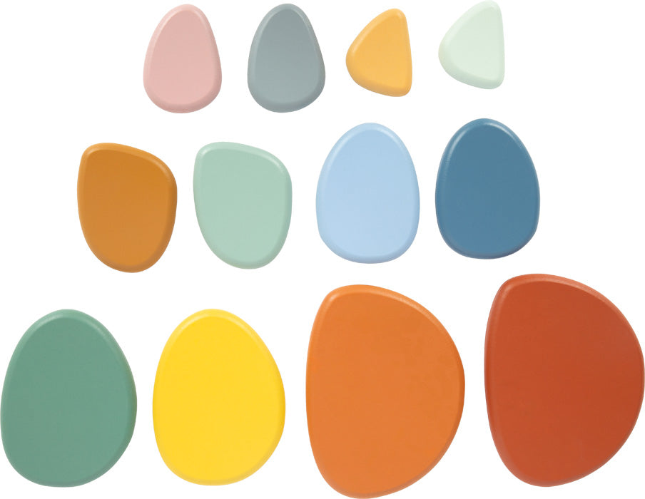 Montessori Balancierspiel „Flusssteine“ – stapeln, balancieren & entdecken