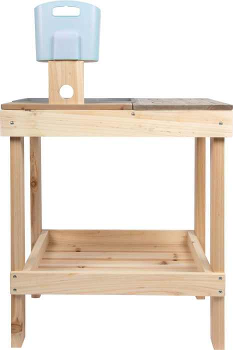 Matschküche und Spieltisch – kreativer Outdoor-Spielspaß