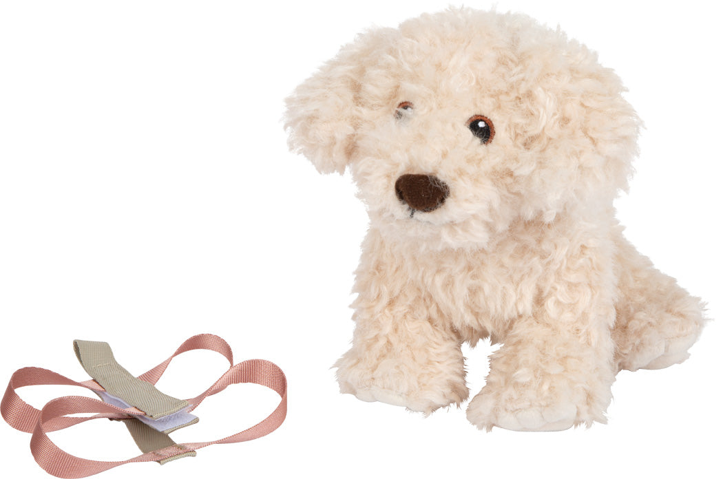 Hund mit Tasche und Pflege-Set Rosa – ein kleiner Vierbeiner zum Liebhaben