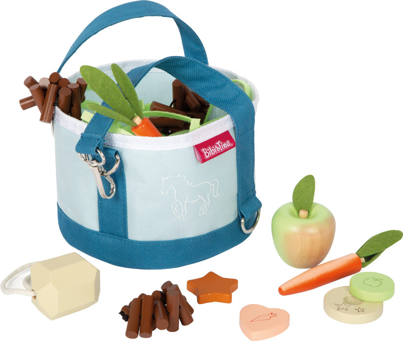 Bibi & Tina Pferdefutter-Set mit Tasche – liebevoll für das eigene Pferd sorgen