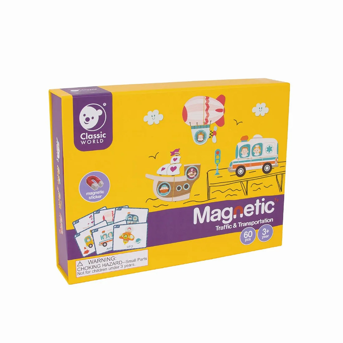 Magnetspiel „Fahrzeuge“ – kreatives Magnetspiel für Kinder