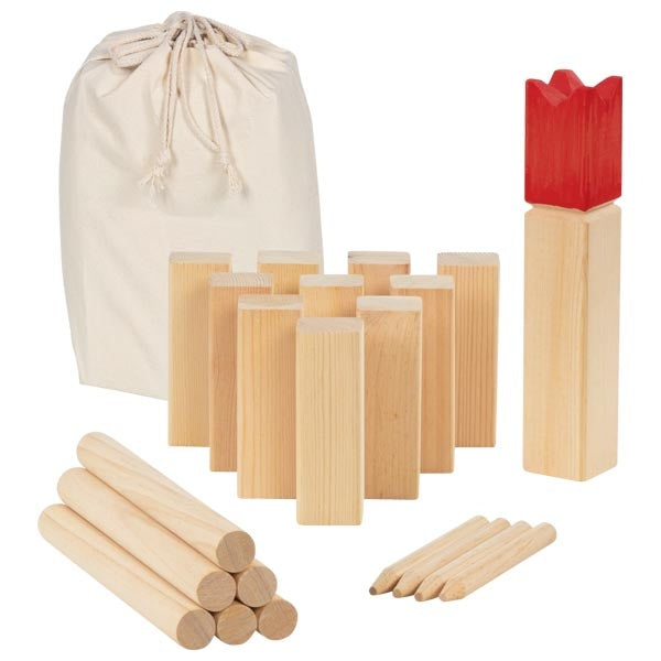 Wikingerspiel Kubb – der Outdoor-Klassiker aus Holz