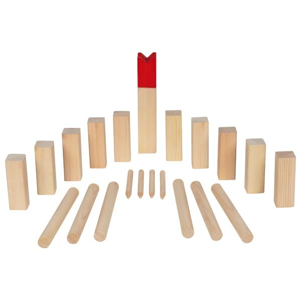 Wikingerspiel Kubb – der Outdoor-Klassiker aus Holz
