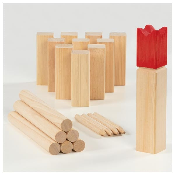 Wikingerspiel Kubb – der Outdoor-Klassiker aus Holz