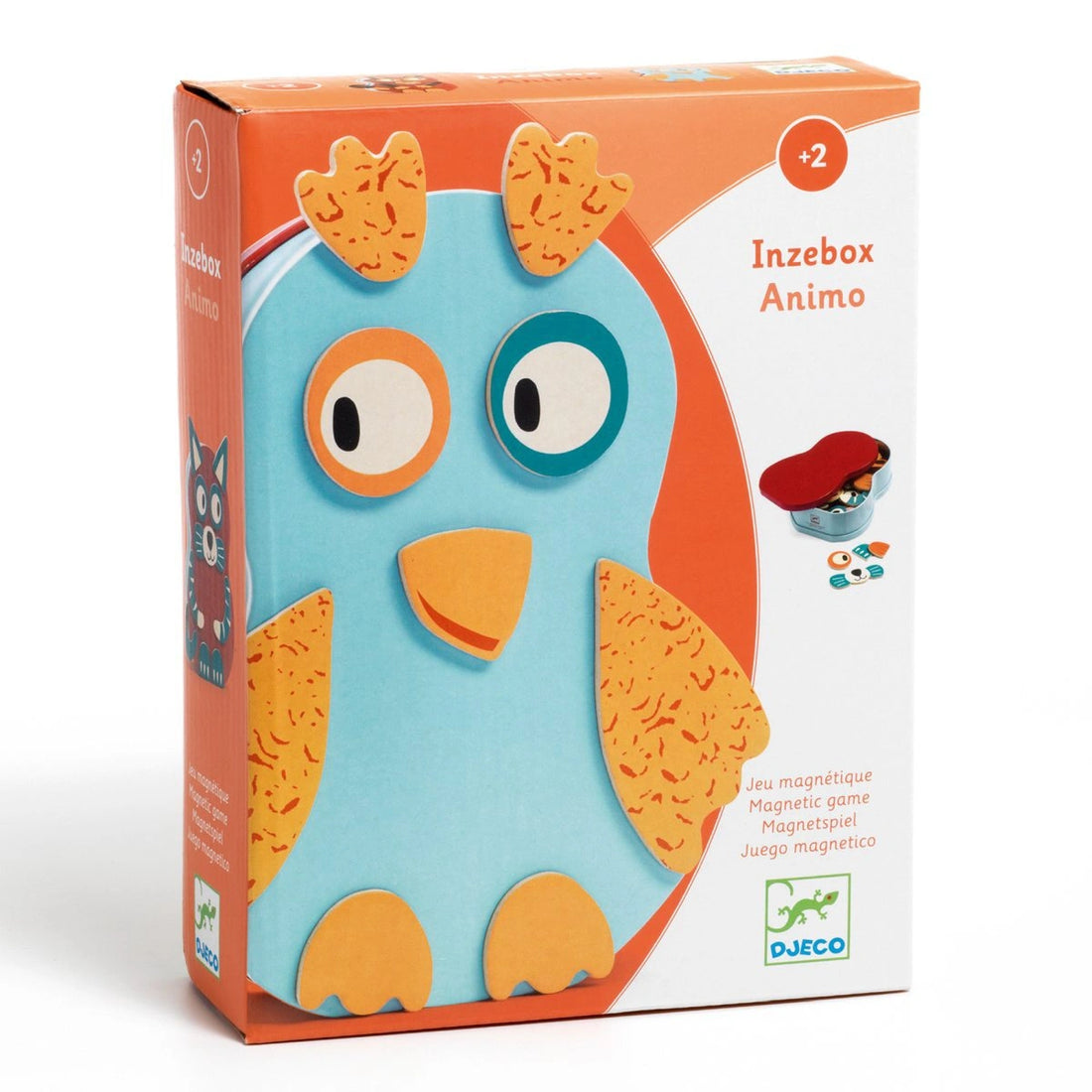 Djeco Holz-Magnete „Animo“ – magnetischer Spielspaß mit Tiermotiven