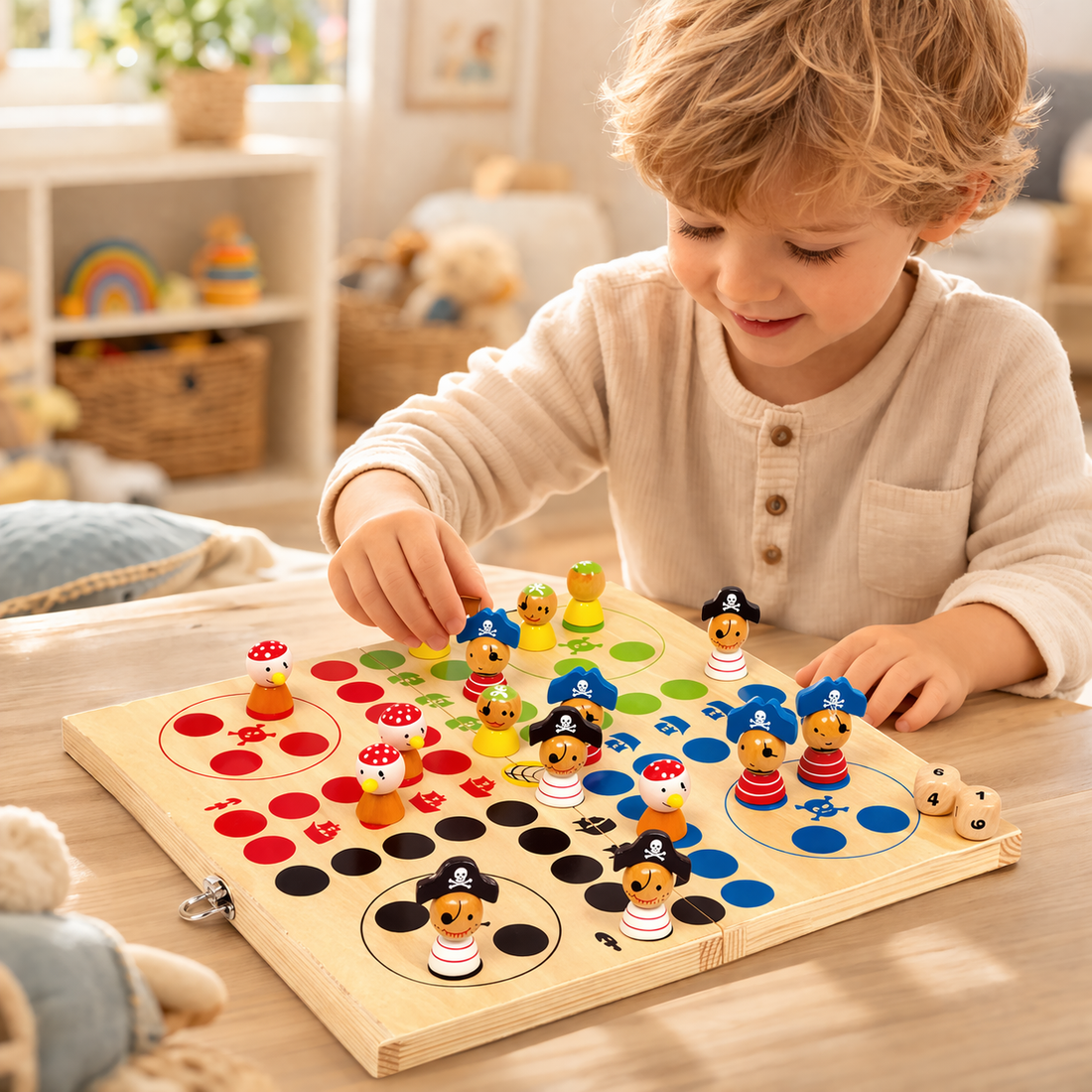 Ludo „Pirateninsel“ – Spielklassiker trifft Abenteuer