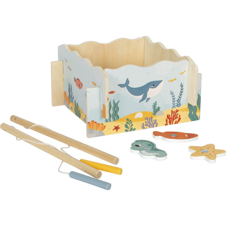 Angelspiel aus Holz