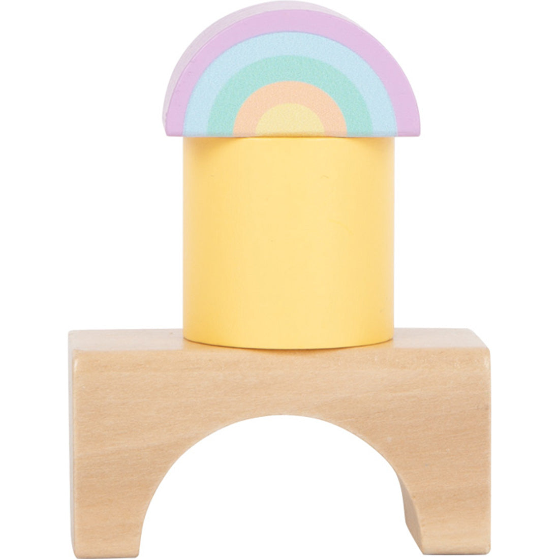 Holzbausteine Pastell - 50 Stk.