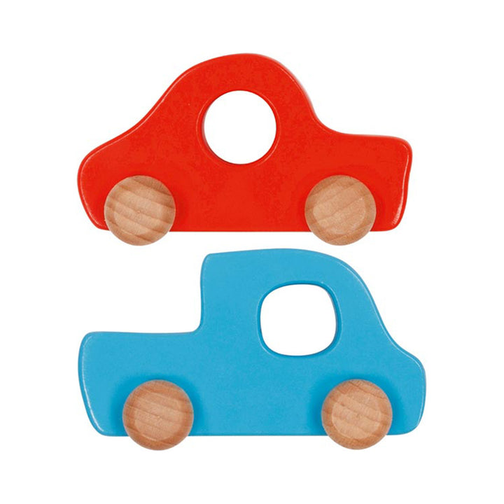 Spielstraße mit 2 Fahrzeugen