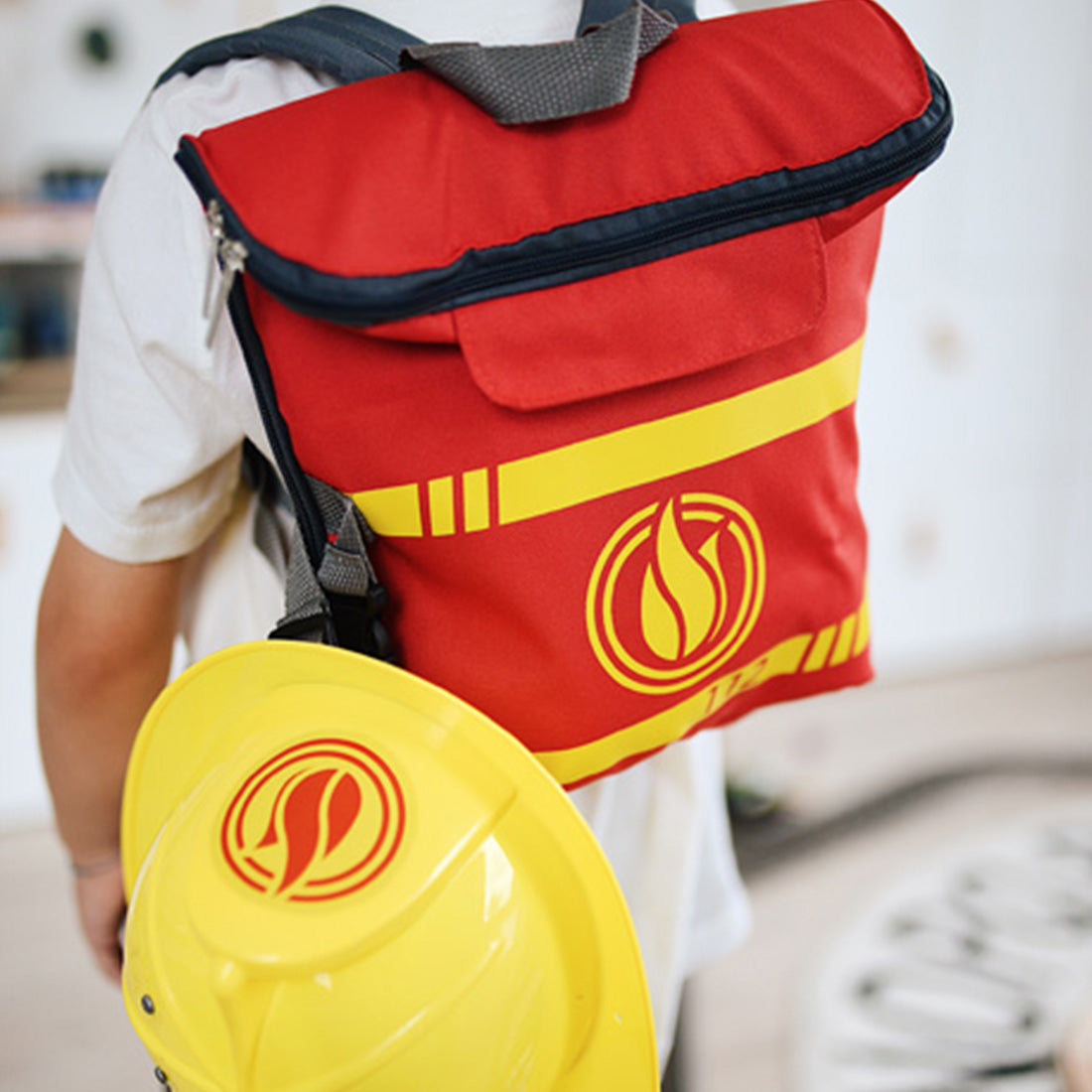 Feuerwehrrucksack für Kinder