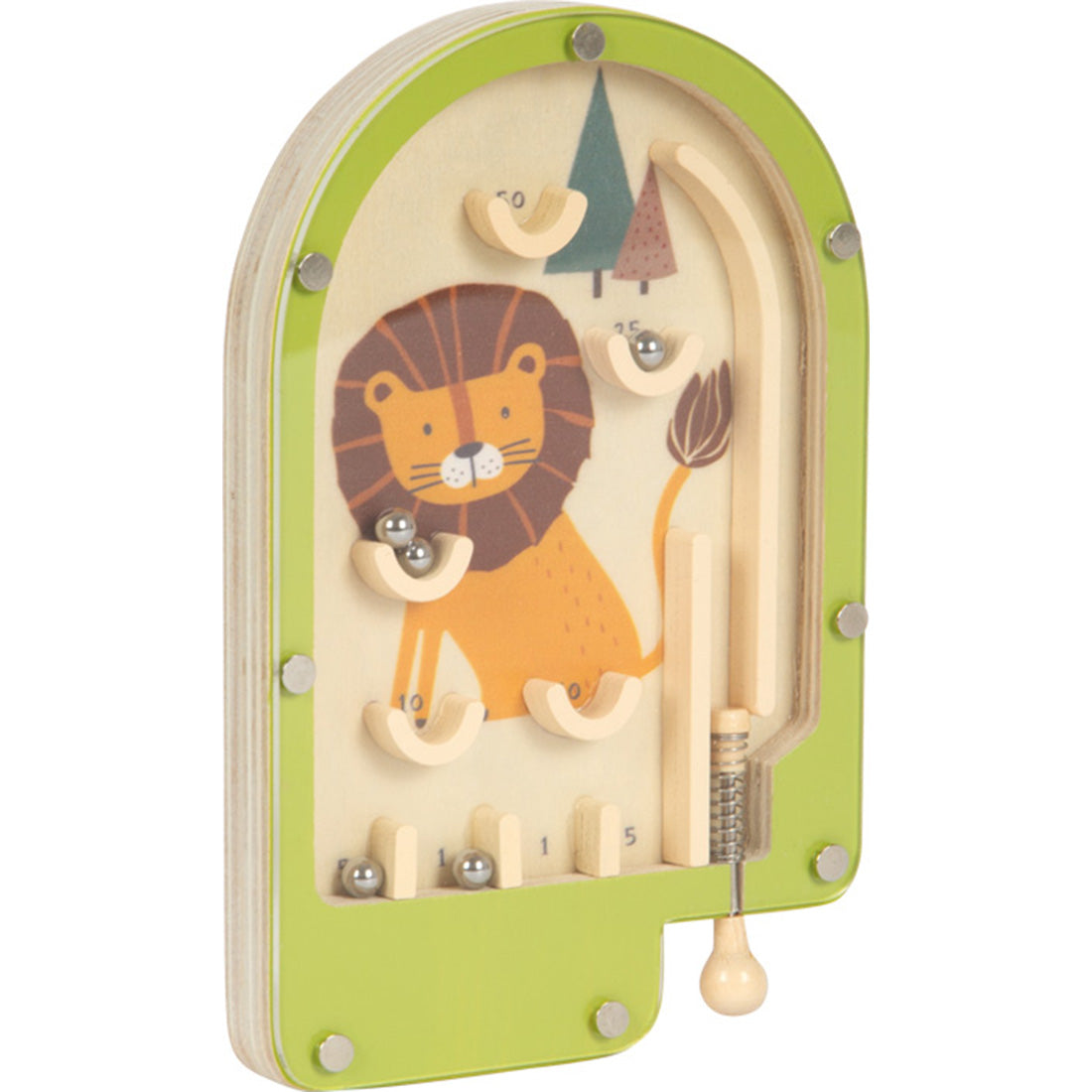 Flipper Spiel Holz "Löwe"