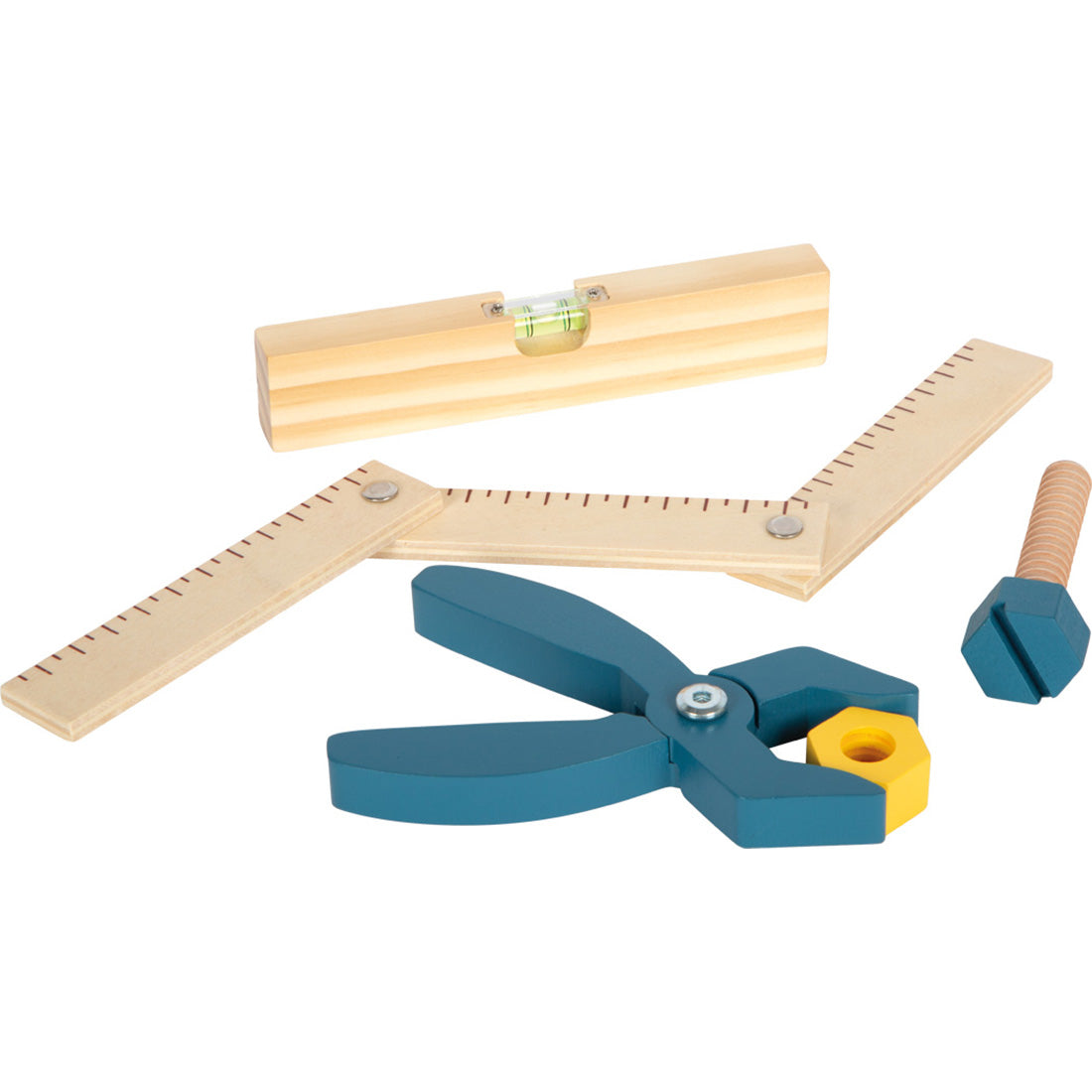 Werkzeugrucksack „Workshop“ – Holz-Werkzeugset im Kinderrucksack
