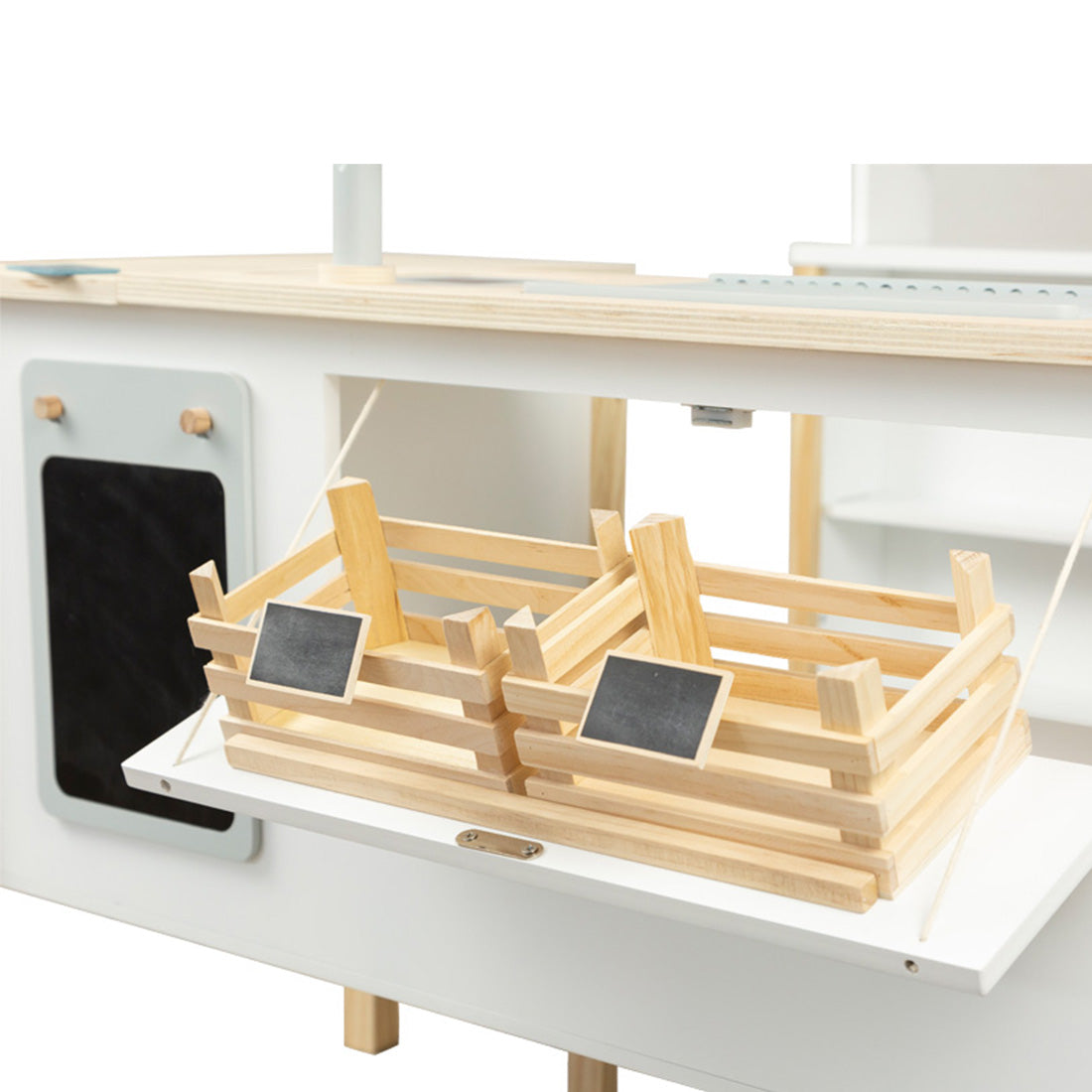 Kaufladen und Kinderküche aus Holz - "fresh"