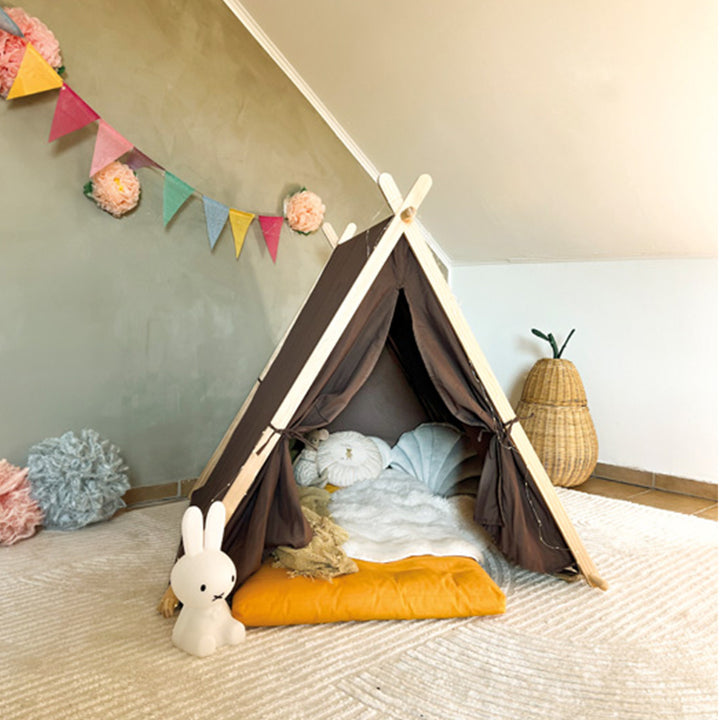 Kinder Spielzelt "taupe"