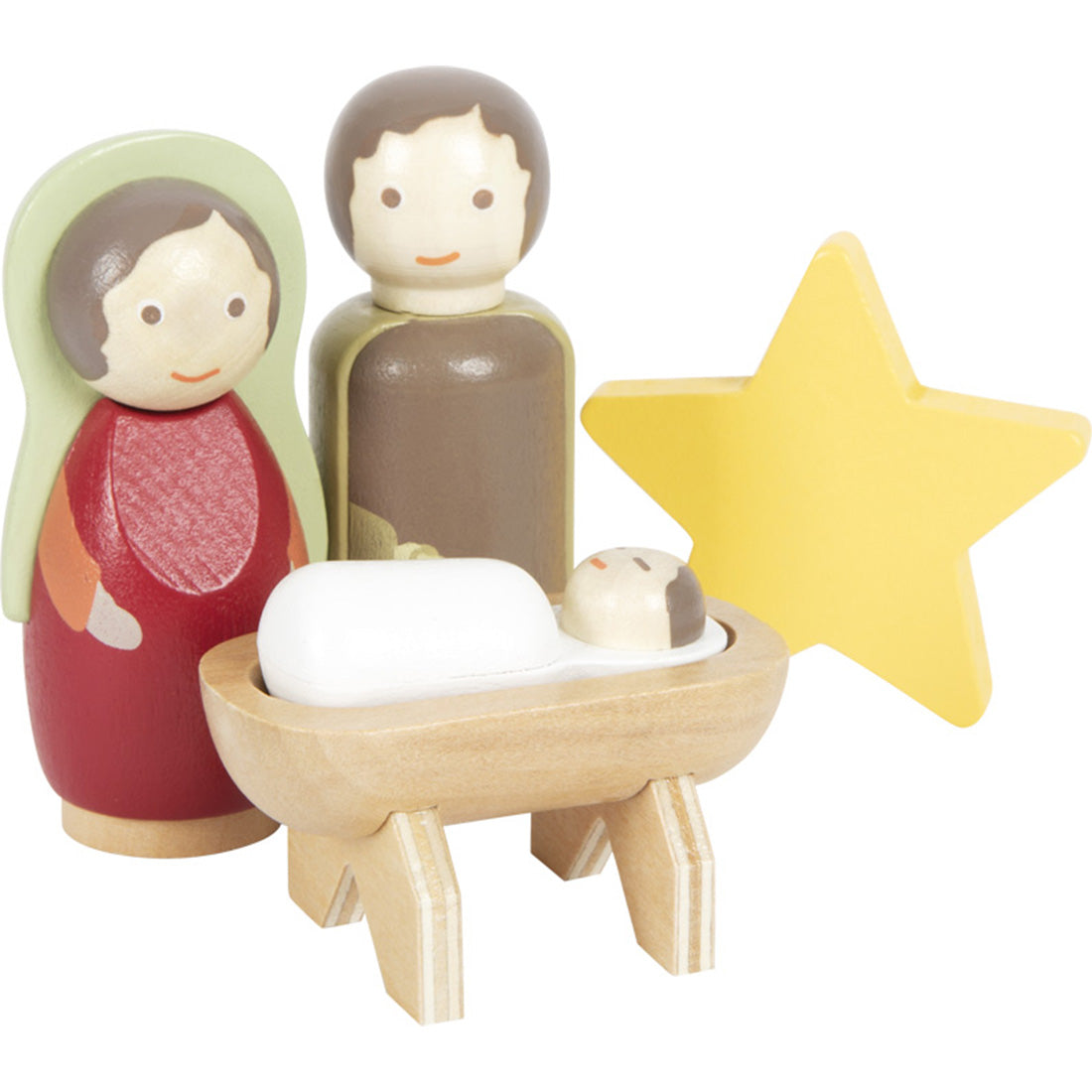 Weihnachtskrippe für Kinder