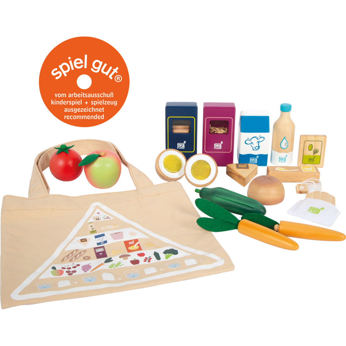 Lebensmittel für Kinderküche vegetarisches SET "fresh"