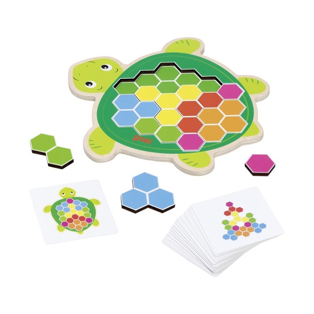 Schildkröte Rosy Legespiel aus Holz – goki