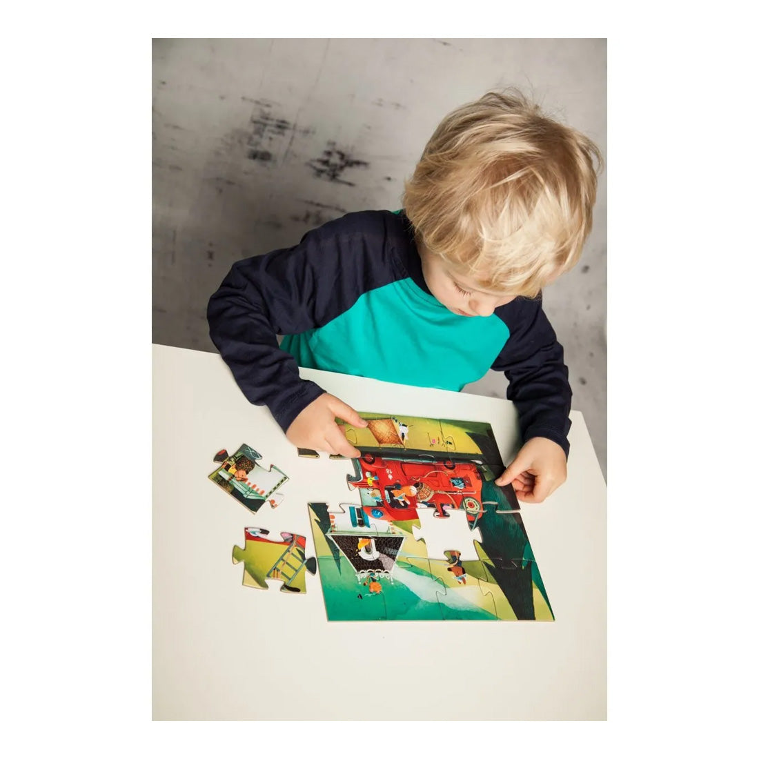 Puzzle: Feuerwehrauto - 16 Teile