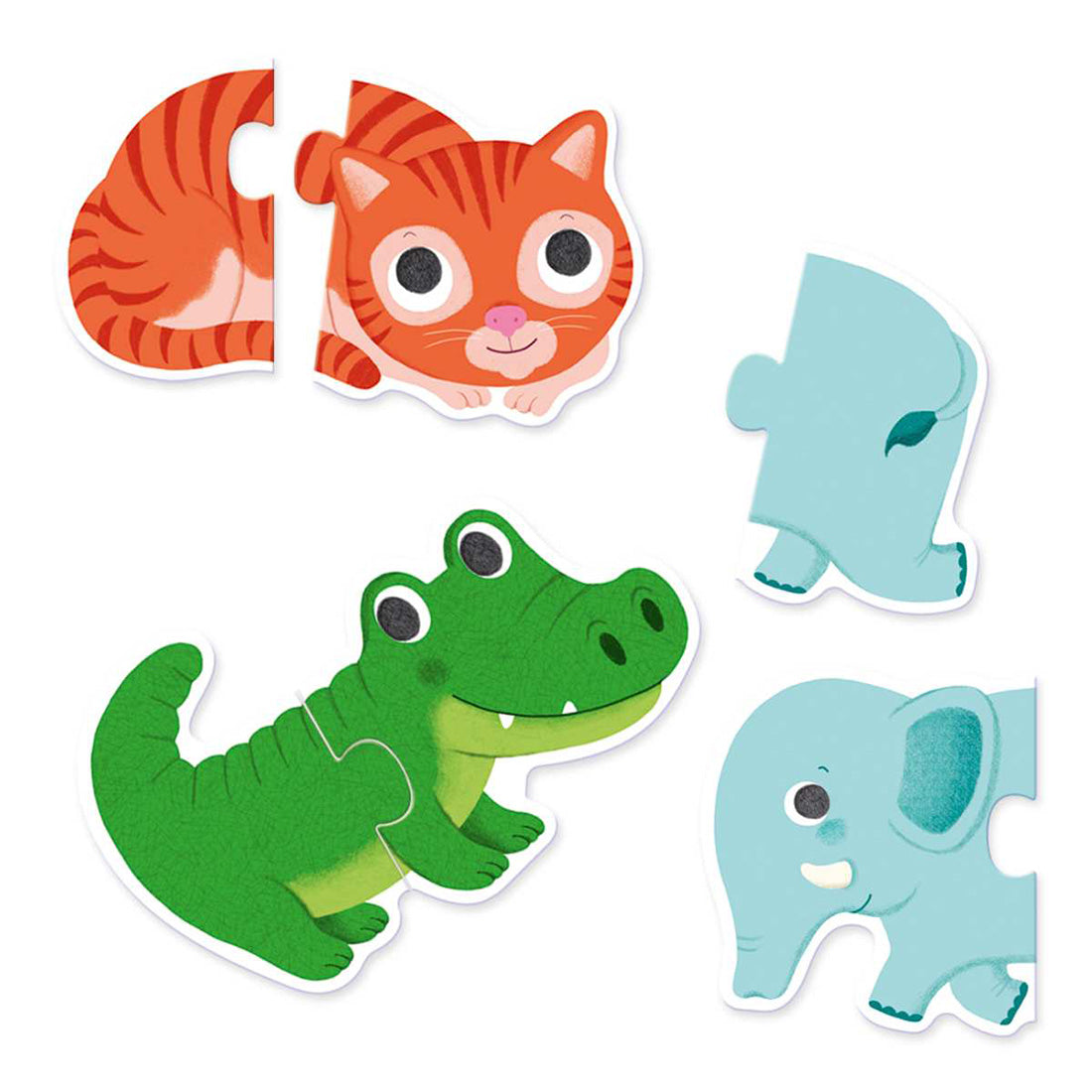 Duo Puzzle-Box Tiere