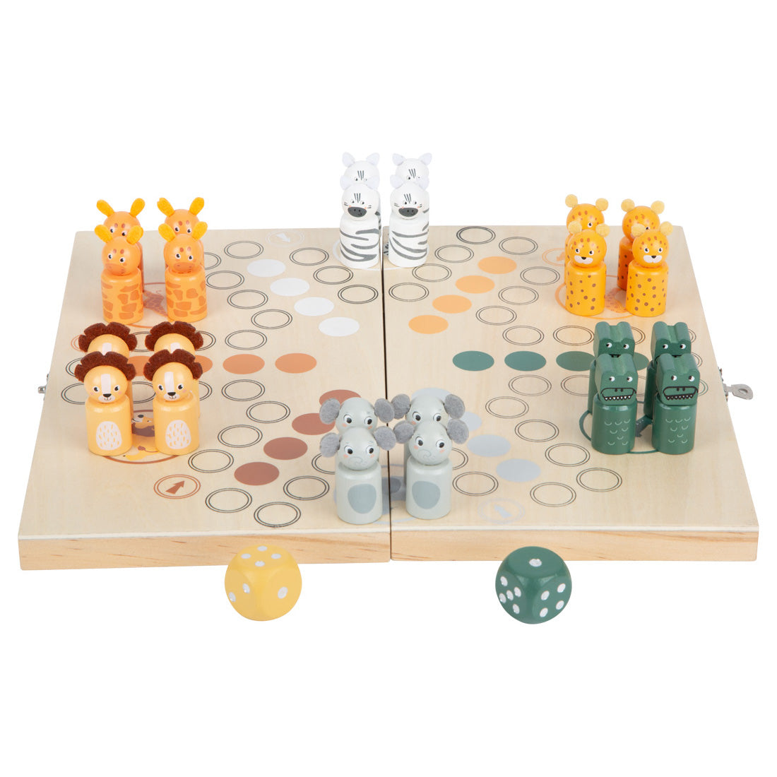Ludo für 6 Spieler „Safari“