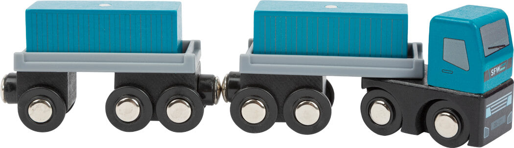 Hafenset mit Container und LKW von Spielspecht