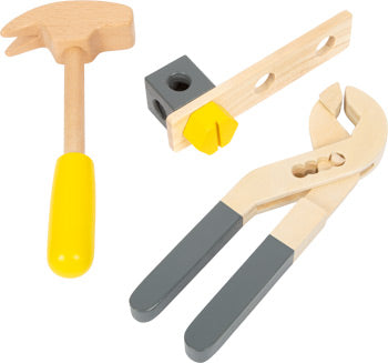 Holzwerkzeug aus dem Miniwob-Werkzeugkasten 2in1
