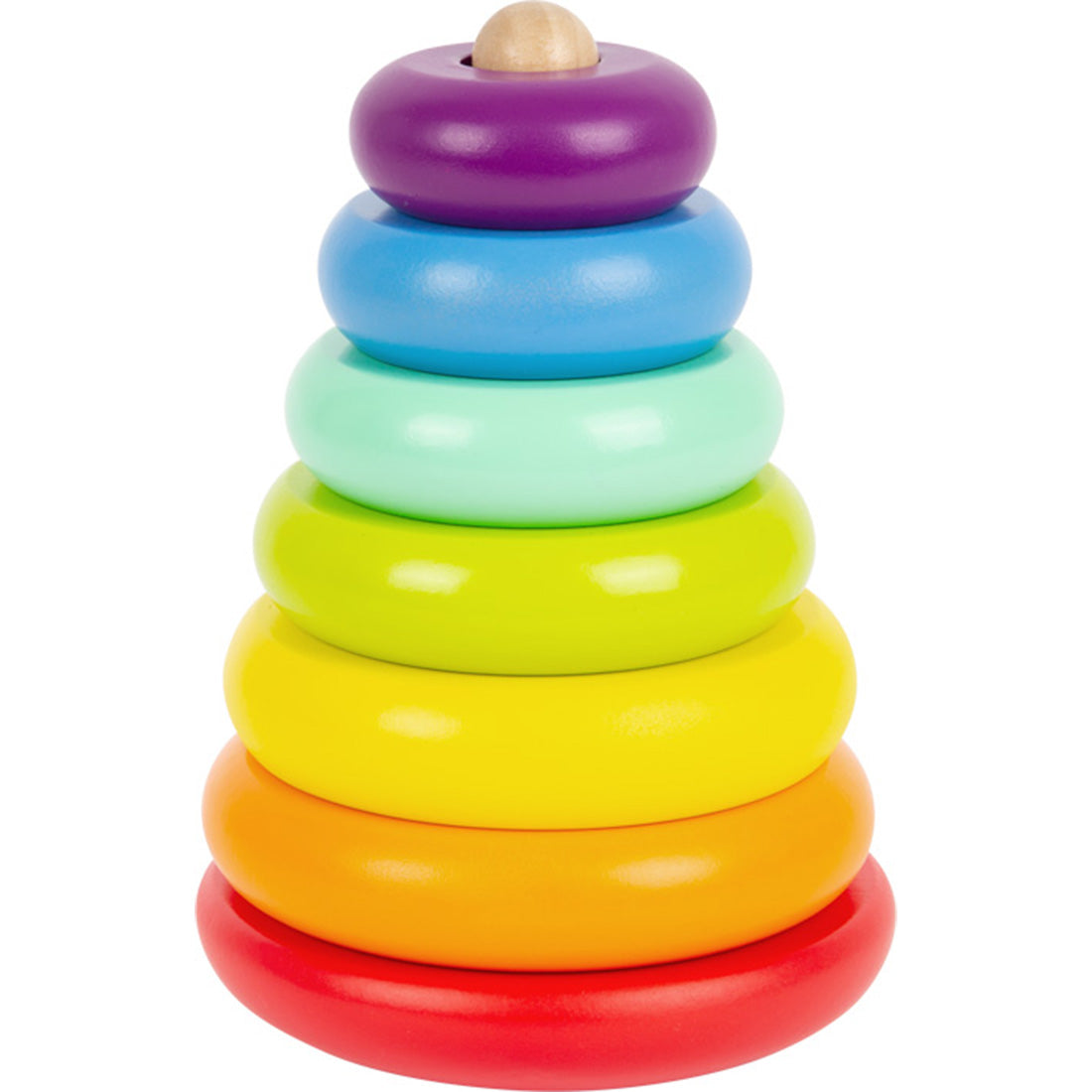 Stapelturm Regenbogen – Klassiker für kreatives Bauen & Spielen