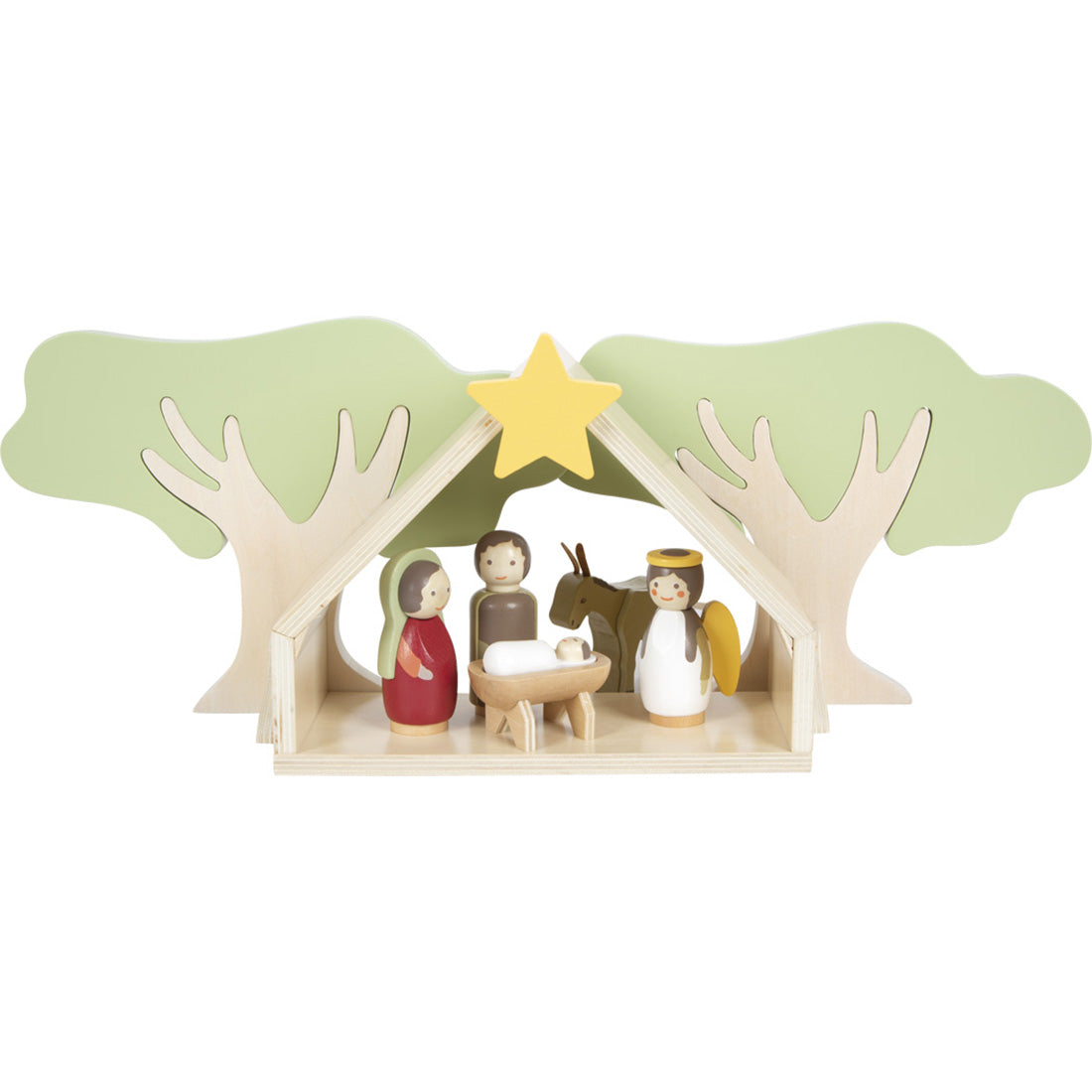 Weihnachtskrippe für Kinder