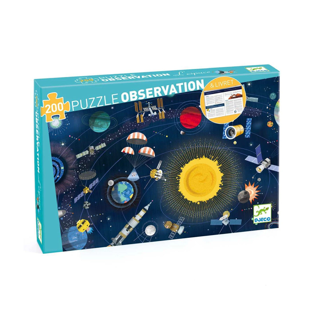 Wimmelpuzzle: Der Weltraum - 200 Teile