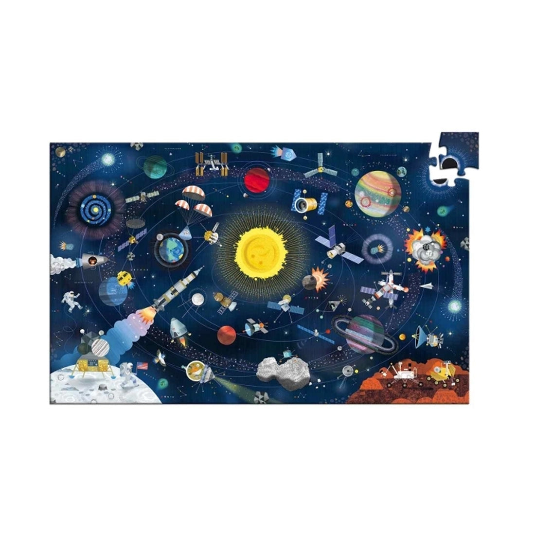 Wimmelpuzzle: Der Weltraum - 200 Teile