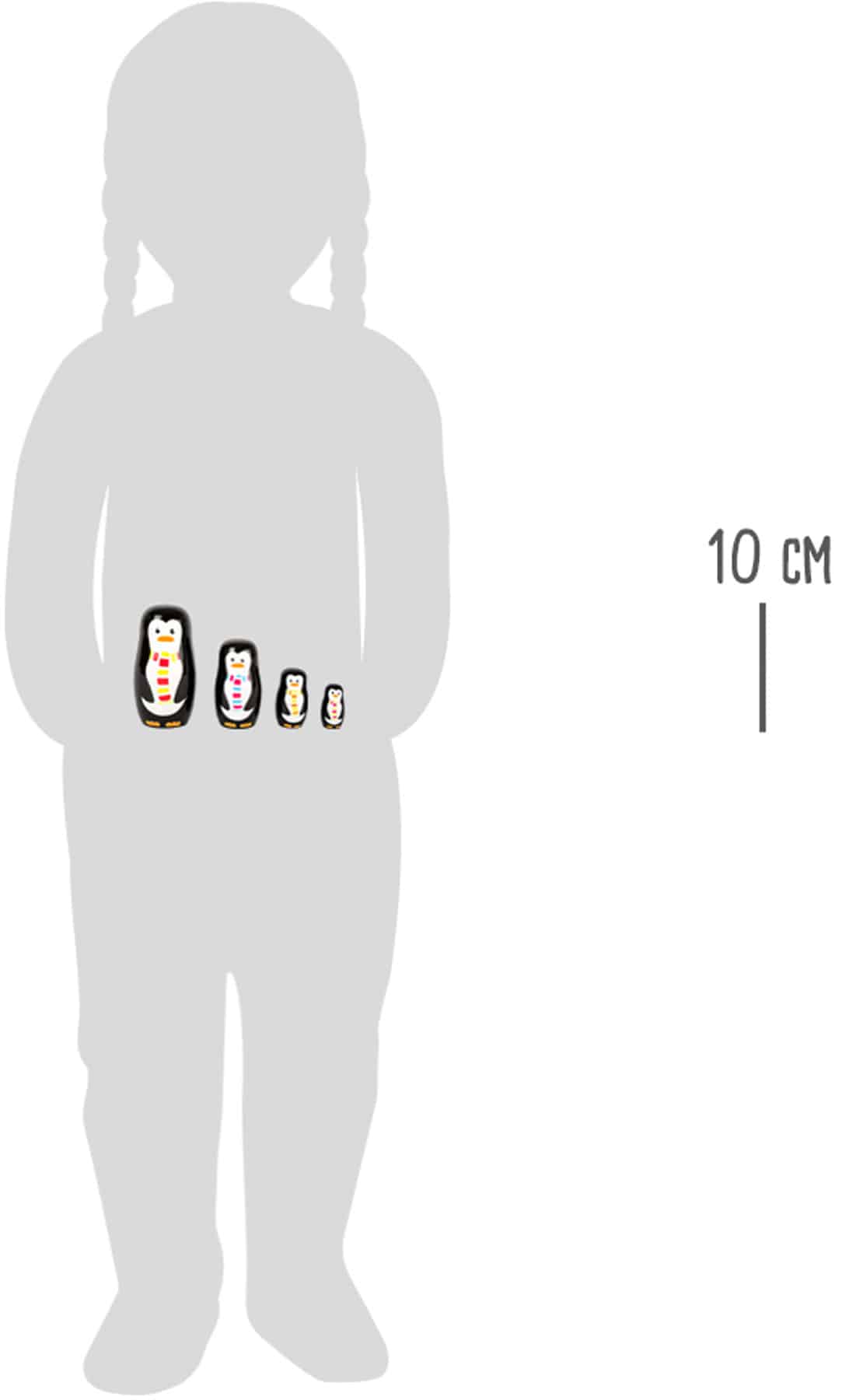 Matrjoschka Pinguin