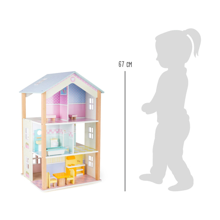 Puppenhaus Palast mit 3 Etagen