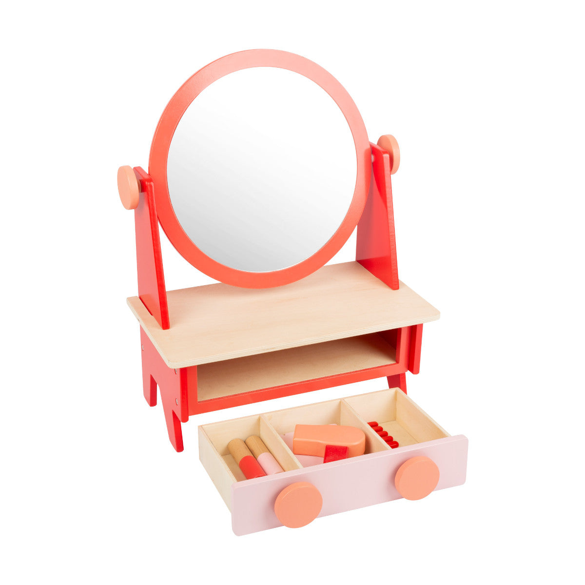 Schminktisch Pink/  Rot