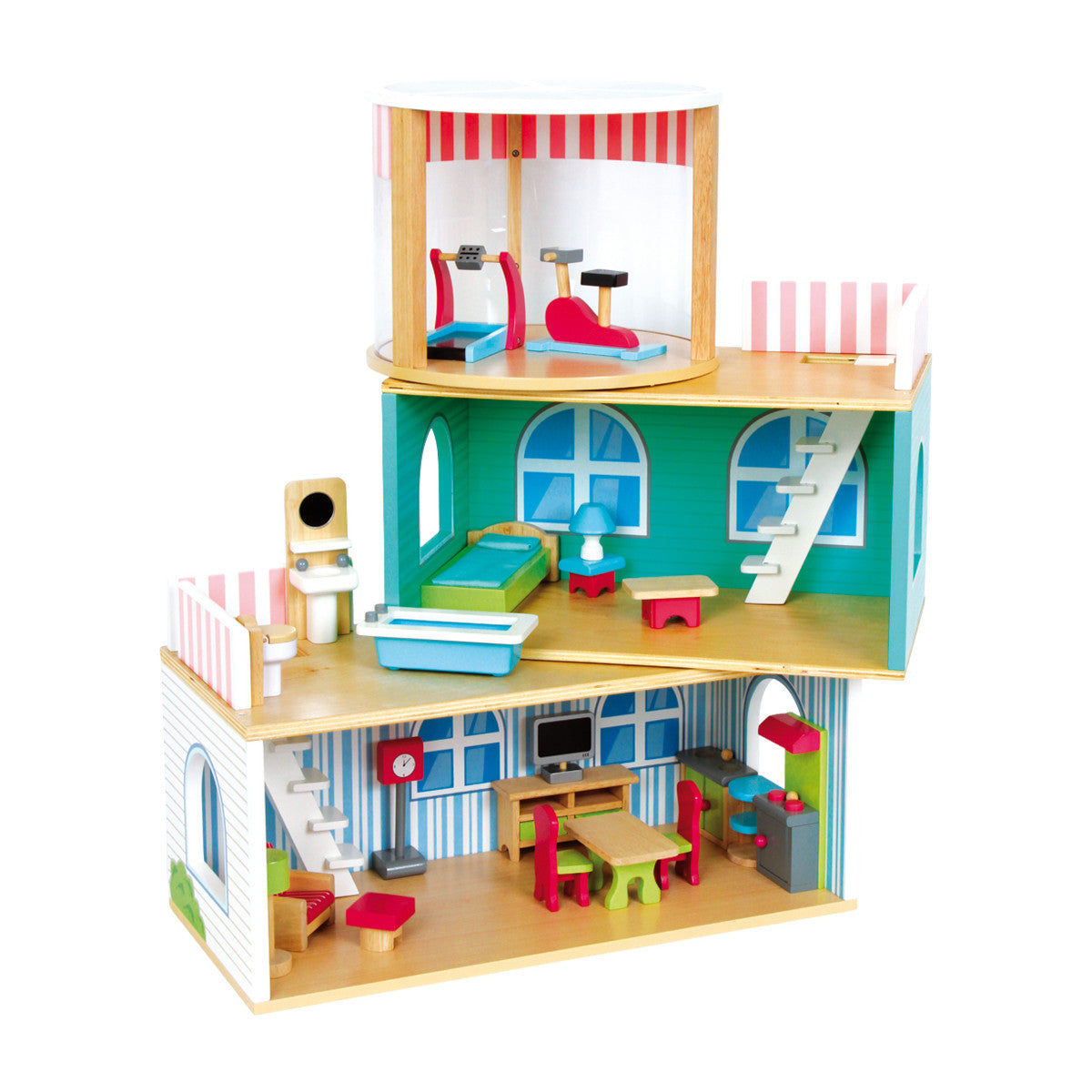 Modulares Puppenhaus